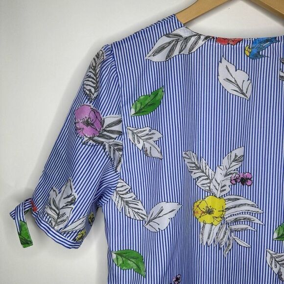 Twilo Floral Stripe Sundress - Picture 6 of 15